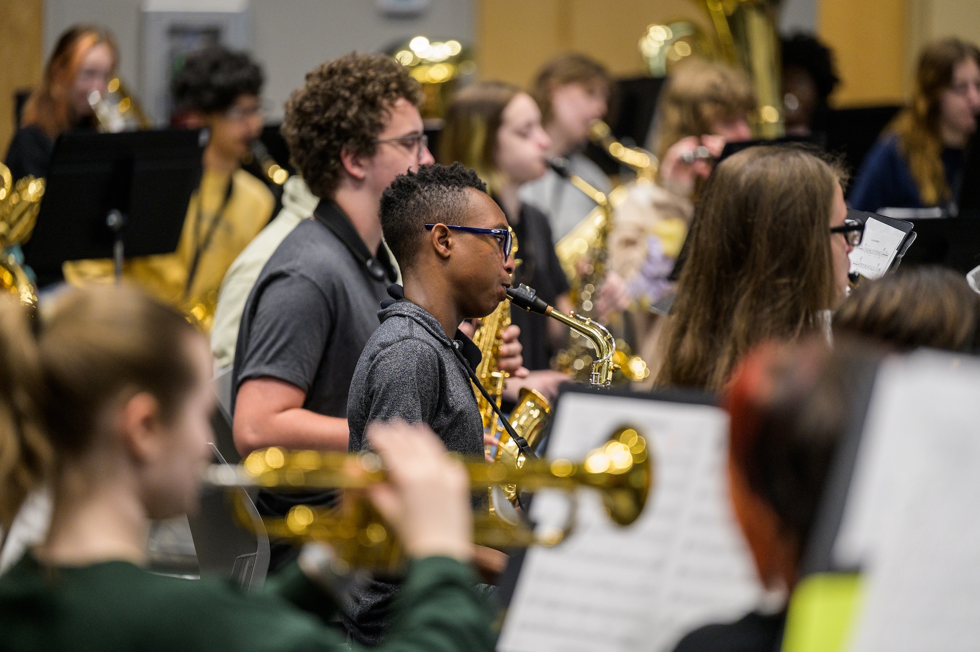 Brass Ensemble musicians