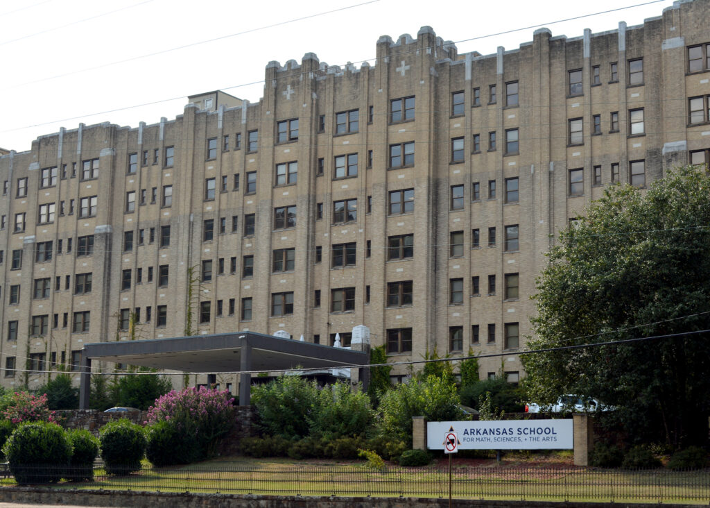 photo of former St. Joseph's Hospital at ASMSA