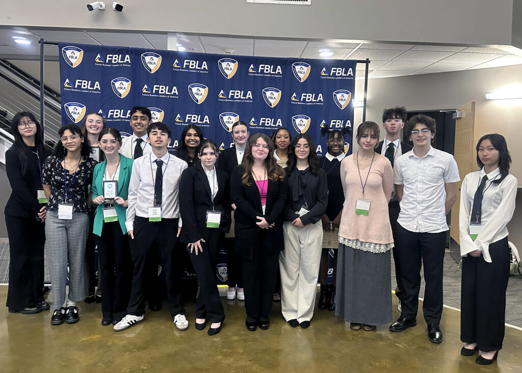 photo of ASMSA FBLA District IV award winners